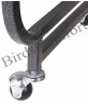 HQ Open Small Bird Cage With Cart Stand 22x17